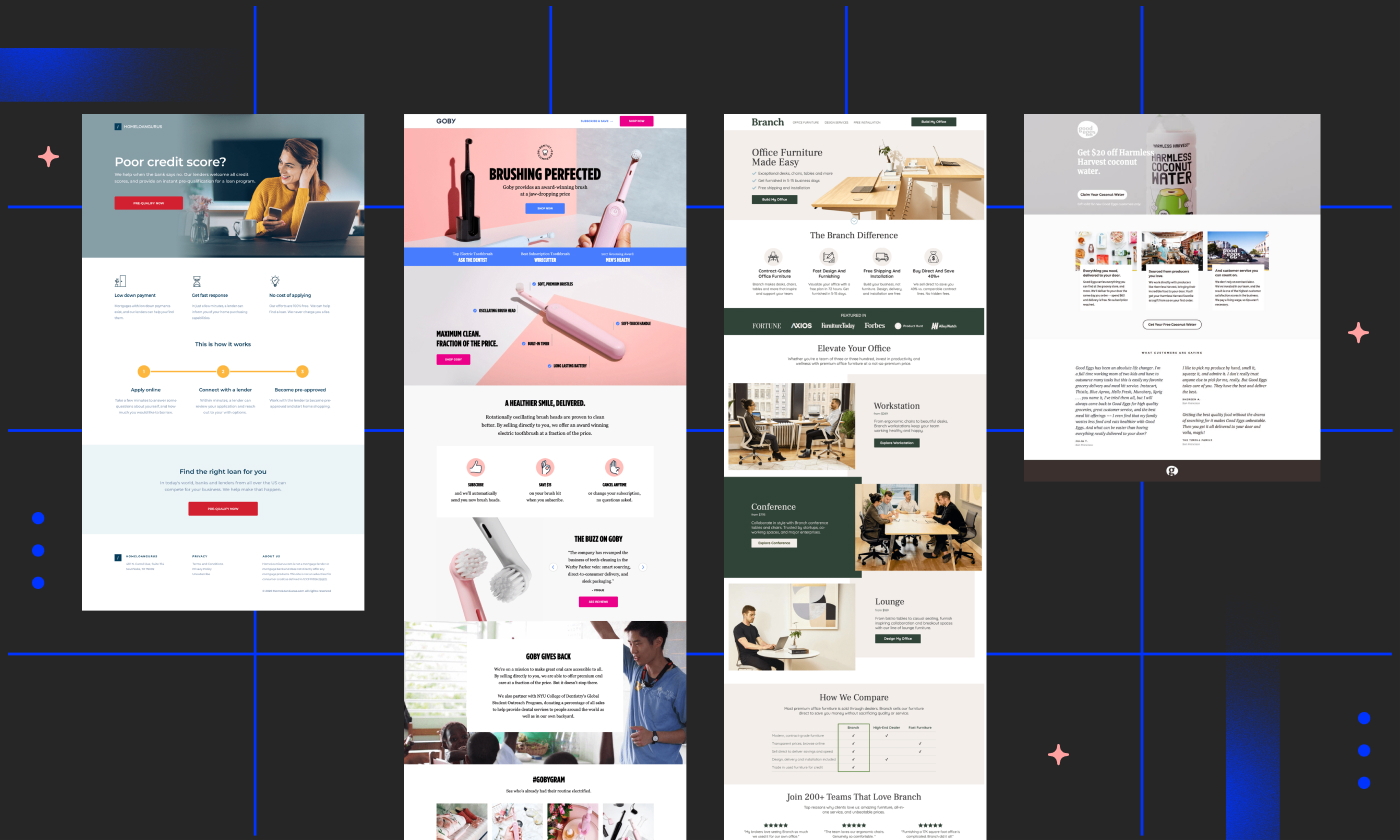 Landing Page Design Services Agency